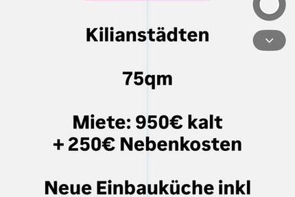 Wohnung Schöneck - 2 Zimmer, 75 m&sup2;, 950&euro; | Angebot:25852359