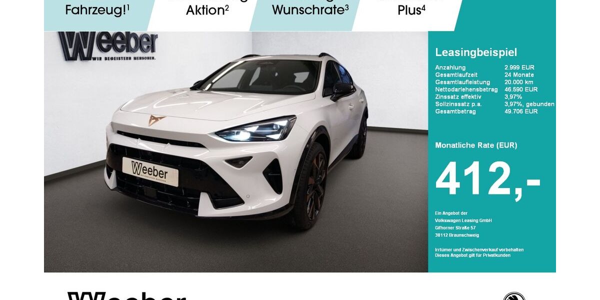 Cupra Formentor 9.900 km 45.990 &euro; Herrenberg 71083