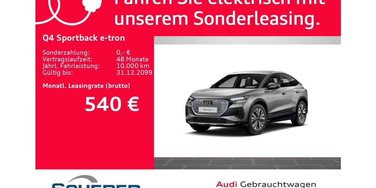 Audi Q4 e-tron 69.691 km 38.650 &euro; Wiesbaden 65189