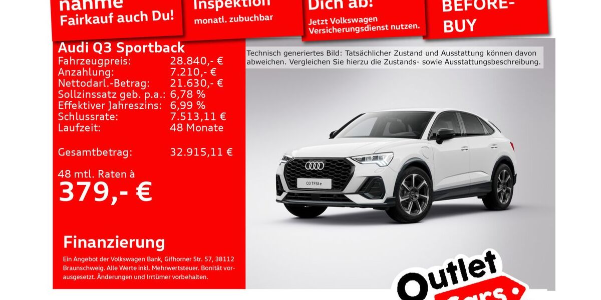 Audi Q3 84.172 km 28.840 &euro; Senden 89250