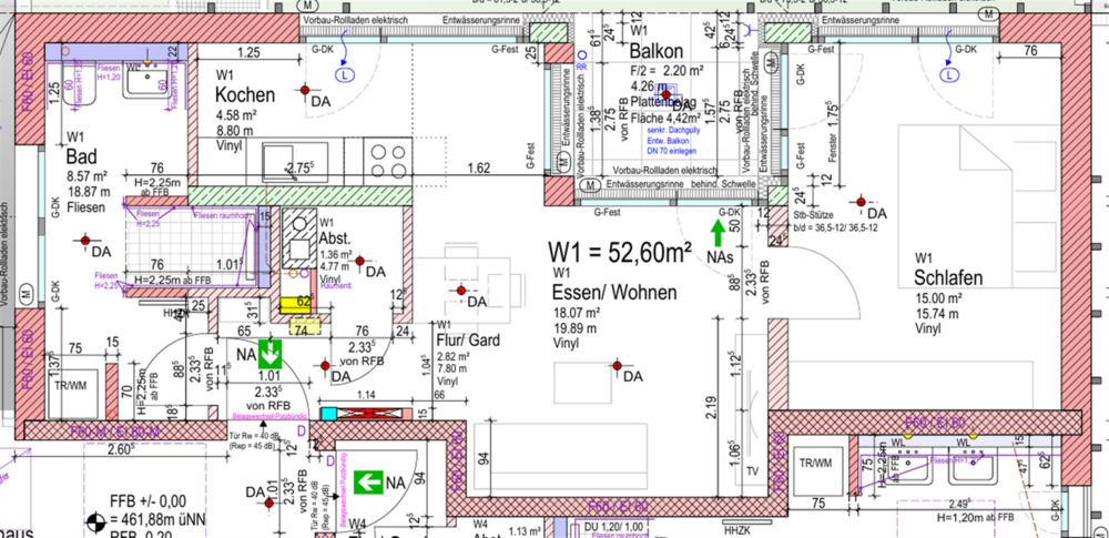 Etagenwohnung Langenau - 2 Zimmer, 54 m&sup2;, 280.200&euro; | Angebot:25862577