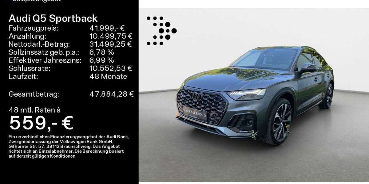 Audi Q5 46.500 km 41.999 &euro; Linsengericht 63589