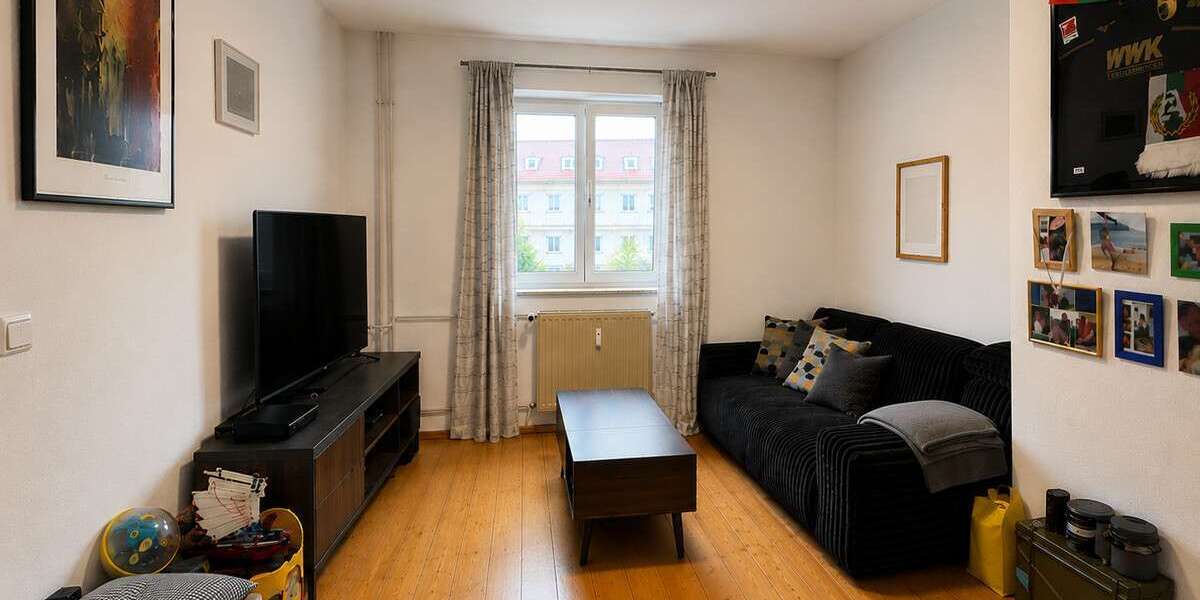 Etagenwohnung Augsburg Innenstadt - 2 Zimmer, 44 m&sup2;, 165.000&euro; | Angebot:26698908