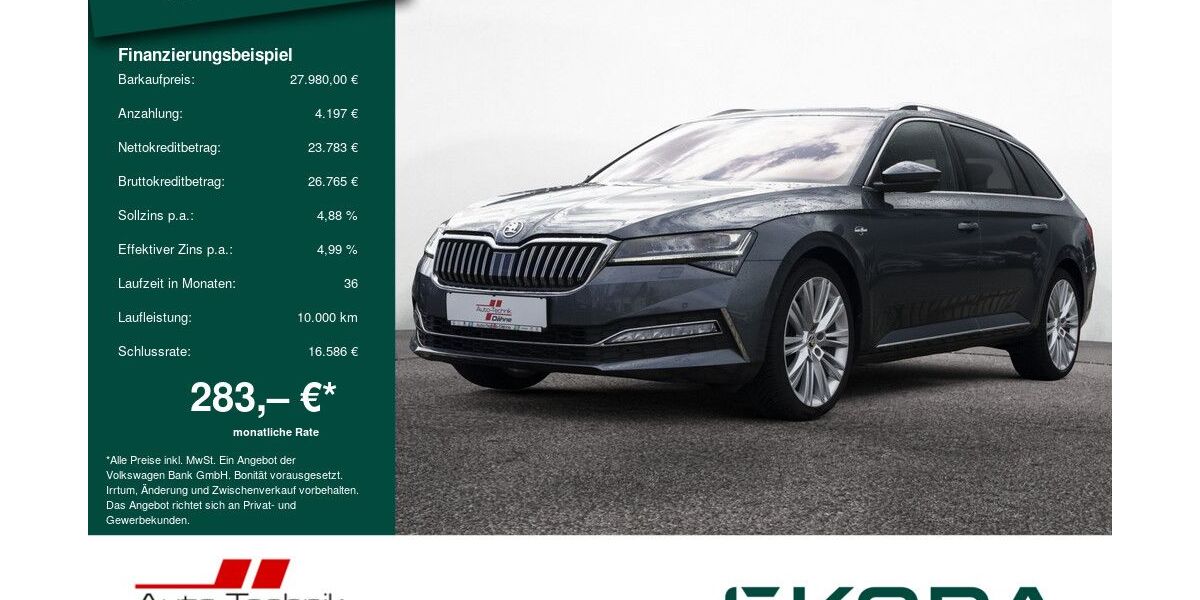 Skoda Superb 104.986 km 27.980 &euro; Rathenow 14712