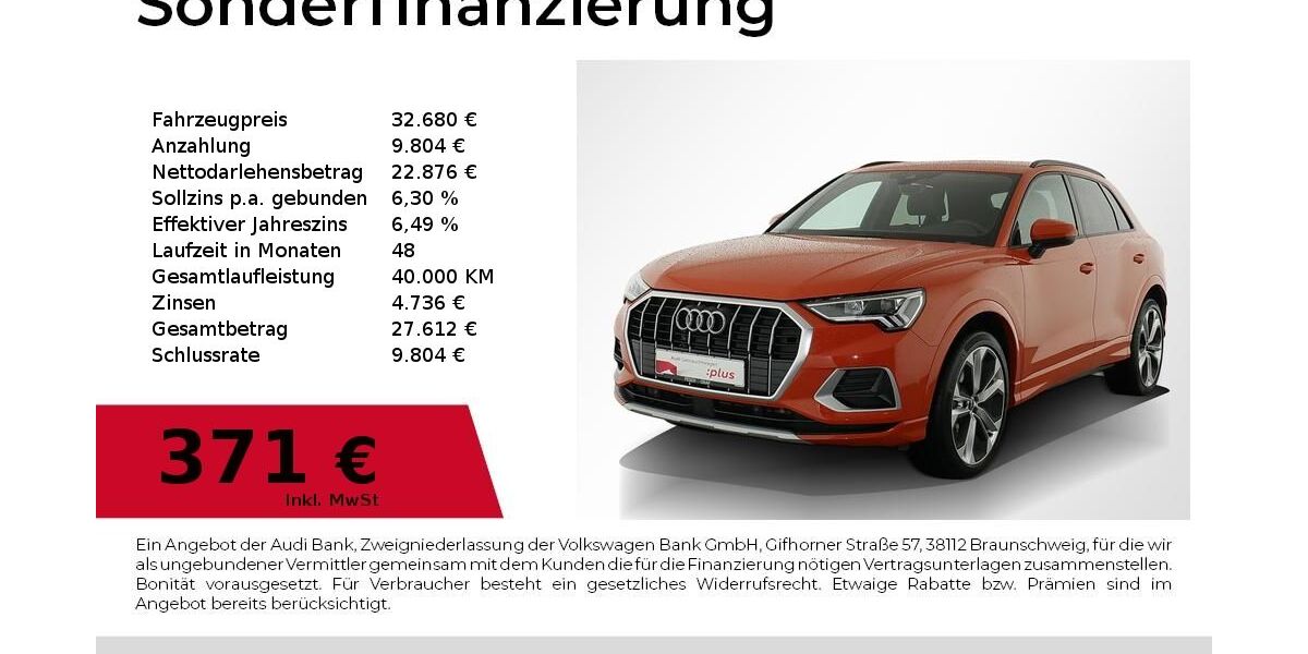 Audi Q3 22.500 km 31.440 &euro; Nürnberg 90411