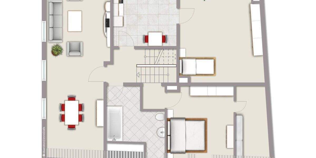 Wohn- und Geschäftshaus in Innenstadtlage von Warendorf! 5 zimmer