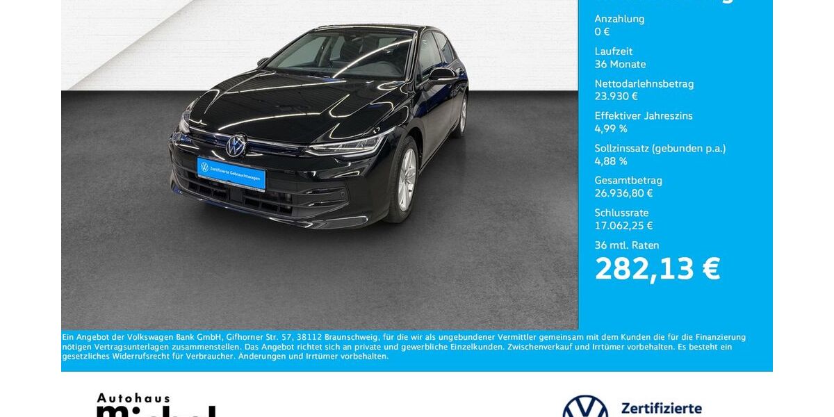 VW Golf 23.600 km 22.830 &euro; Gießen 35394