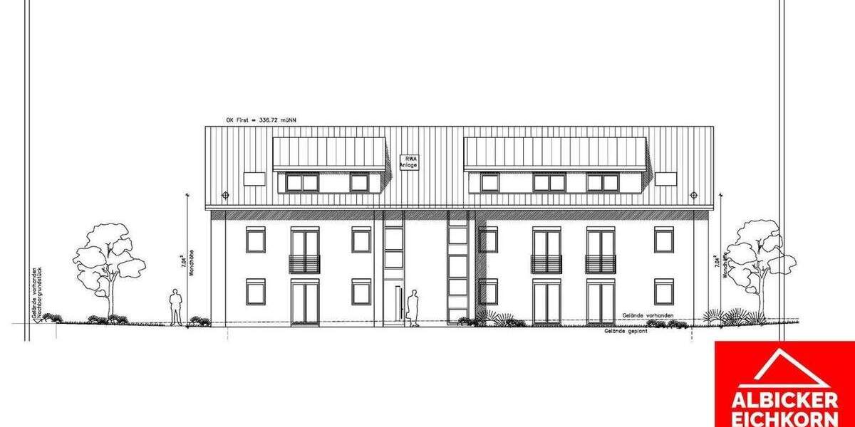 Etagenwohnung Küssaberg-Kadelburg Kadelburg - 3 Zimmer, 100 m&sup2;, 465.000&euro; | Angebot:25777083