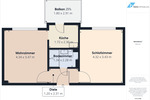 Etagenwohnung Dortmund Aplerbeck - 2 Zimmer, 42 m&sup2;, 525&euro; | Angebot:26920187