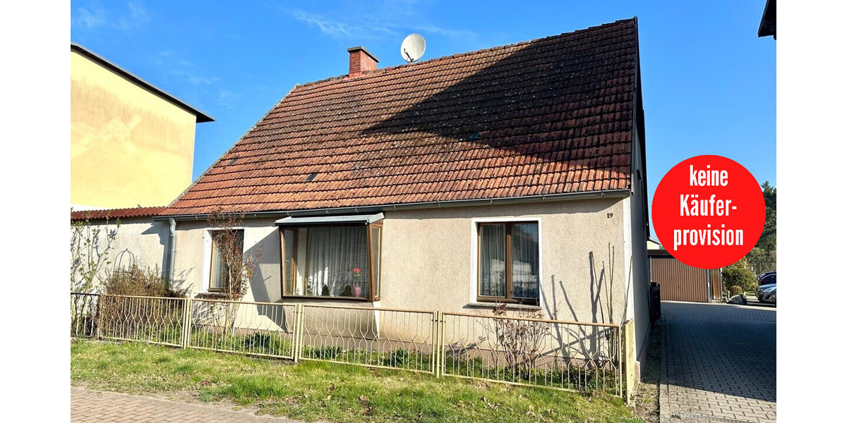 HORN IMMOBILIEN ++ kleines Einfamilienhaus in zentraler Lage in Ducherow - Einfamilienhaus Ducherow | Angebot:26339697