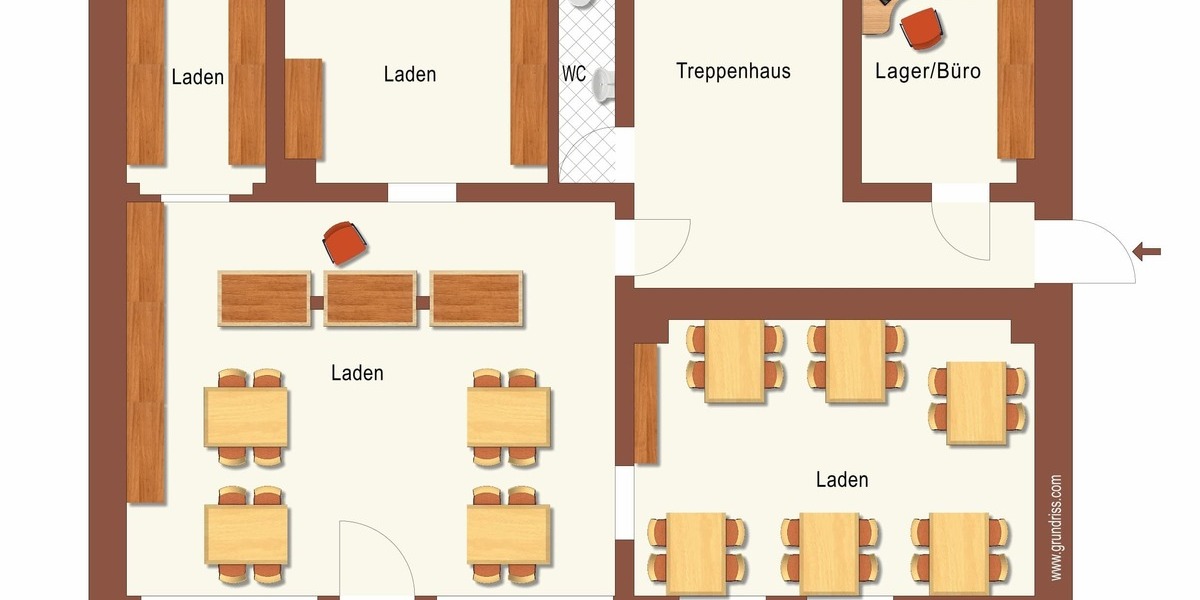 Laden oder BüroVersicherung - Attraktives LadengeschäftBüro in guter Lage zu vermieten! 4 zimmer