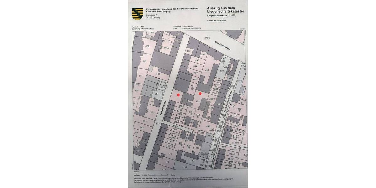 Grundstück Leipzig Reudnitz-Thonberg - 1.190.000&euro; | Angebot:25700918