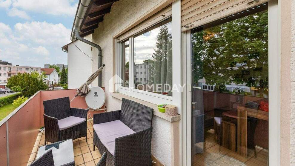 Großzügige 4-Zimmer-Etagenwohnung mit Balkon und Garage in Fulda - Ideal für Familien oder Paare 4 zimmer