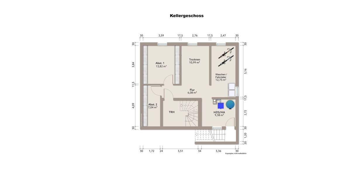 Etagenwohnung Ahlen Innenstadt - 4 Zimmer, 93 m&sup2;, 268.000&euro; | Angebot:26798828