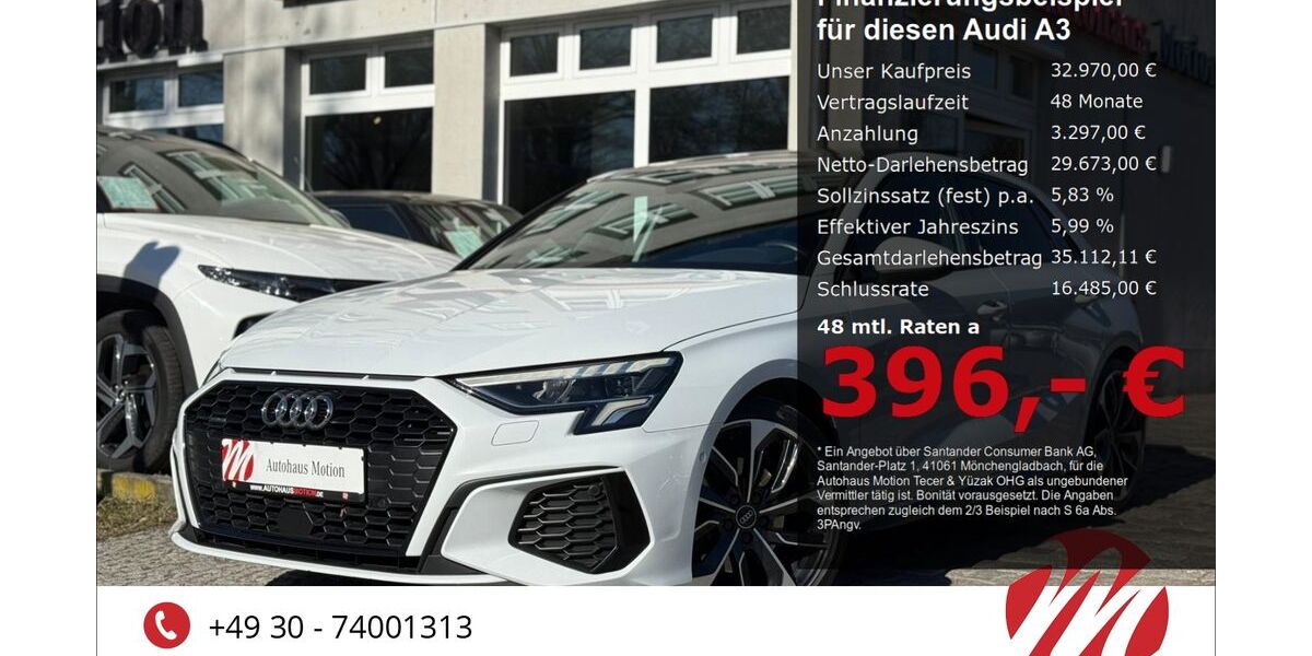 Audi A3 93.733 km 31.970 &euro; Berlin 12305
