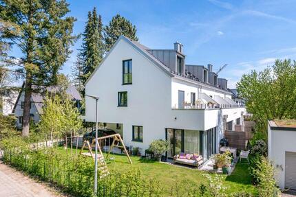 Neuwertiges Architekten-Stadthaus mit Wärmepumpe in sehr ruhiger Lage