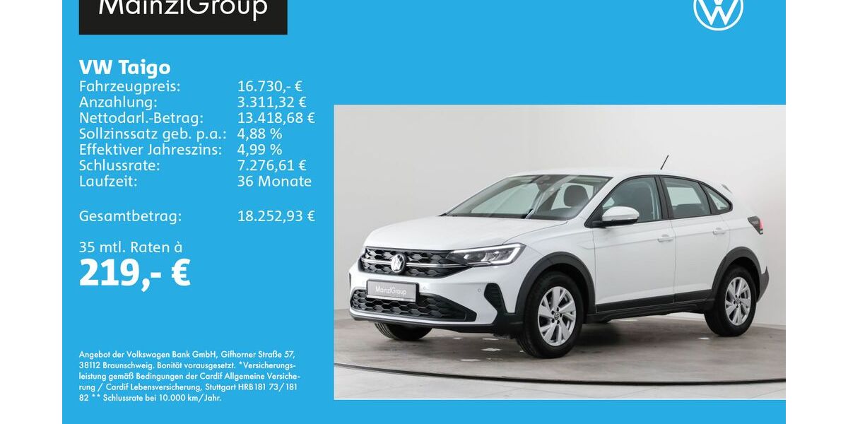 VW Taigo 53.014 km 16.730 &euro; Feldkirchen/Westerham 83620