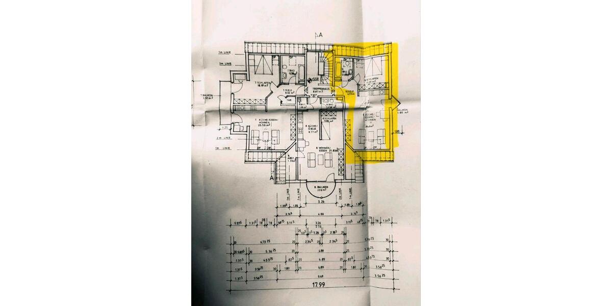 Dachgeschoßwohnung Wittlich - 2 Zimmer, 50 m&sup2;, 150.000&euro; | Angebot:26992909