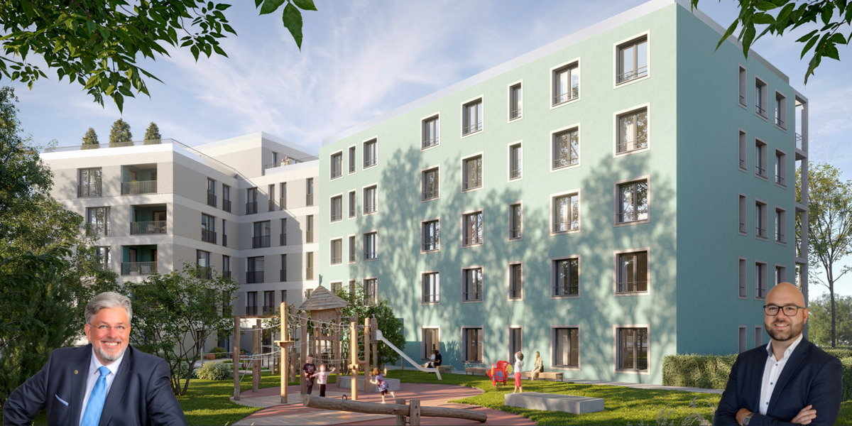 Etagenwohnung Neu-Ulm Ludwigsfeld - 2 Zimmer, 55 m&sup2;, 339.160&euro; | Angebot:25734309