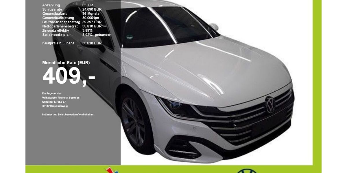 VW Arteon 44.536 km 35.810 &euro; Mainburg 84048