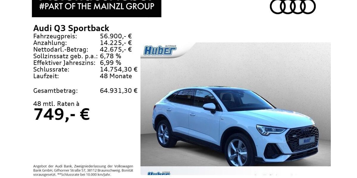 Audi Q3 5.609 km 56.900 &euro; Bad Reichenhall 83435