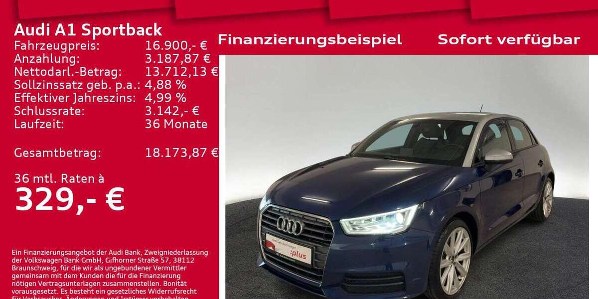 Audi A1 94.600 km 16.900 &euro; Berlin 12489