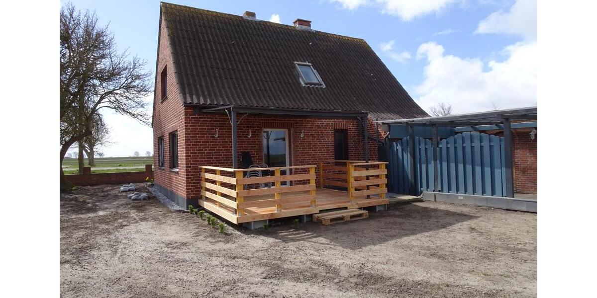 HAUS + extra Wohnung Friedrichskoog Nordsee + großem Grundstück 9 zimmer