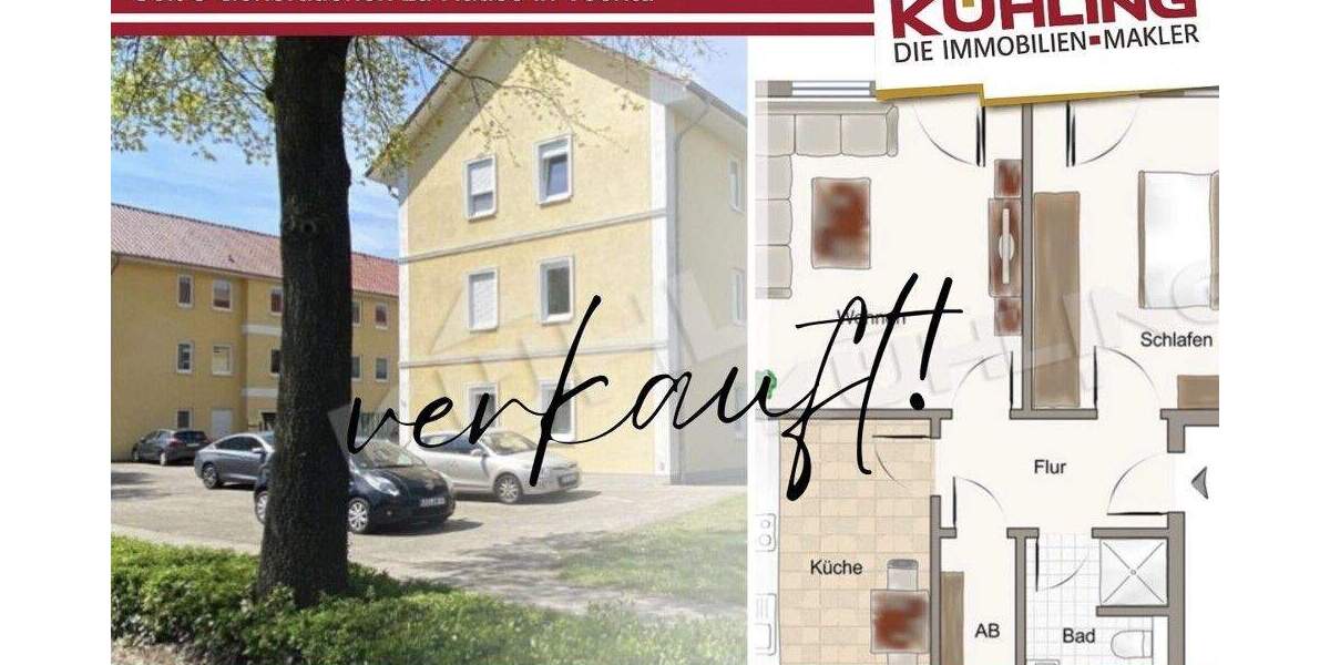Etagenwohnung Vechta - 2 Zimmer, 50 m&sup2;, 139.000&euro; | Angebot:25777485