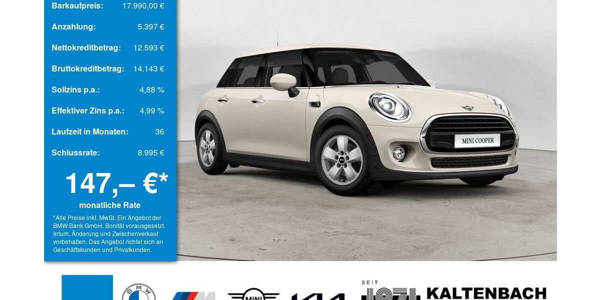 Mini Cooper 97.502 km 17.990 &euro; Wermelskirchen 42929