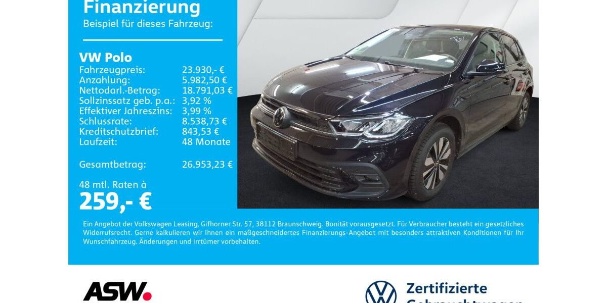 VW Polo 13.600 km 23.930 &euro; Neckarsulm 74172