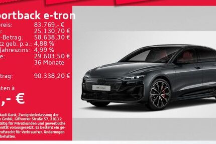 Audi S6 e-tron 6.305 km 83.769 &euro; Eching 85386