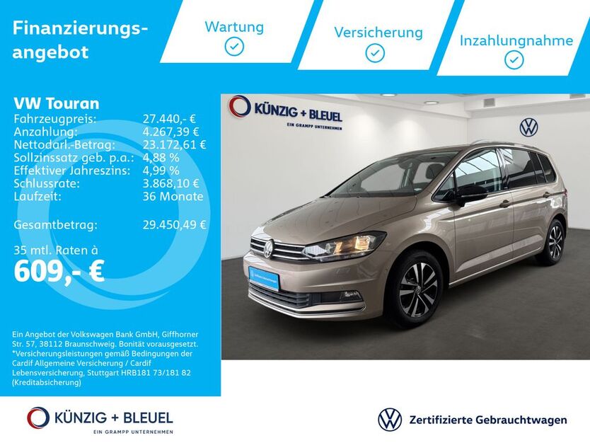 VW Touran 37.927 km 26.480 € Aschaffenburg 63741