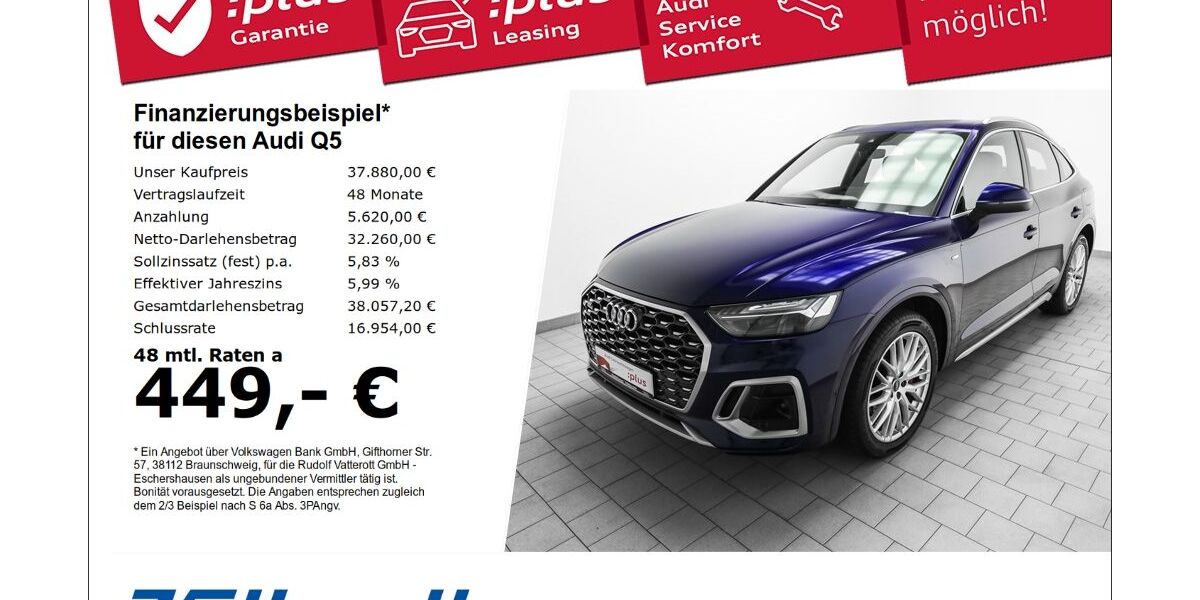 Audi Q5 79.998 km 37.880 &euro; Eschershausen 37632
