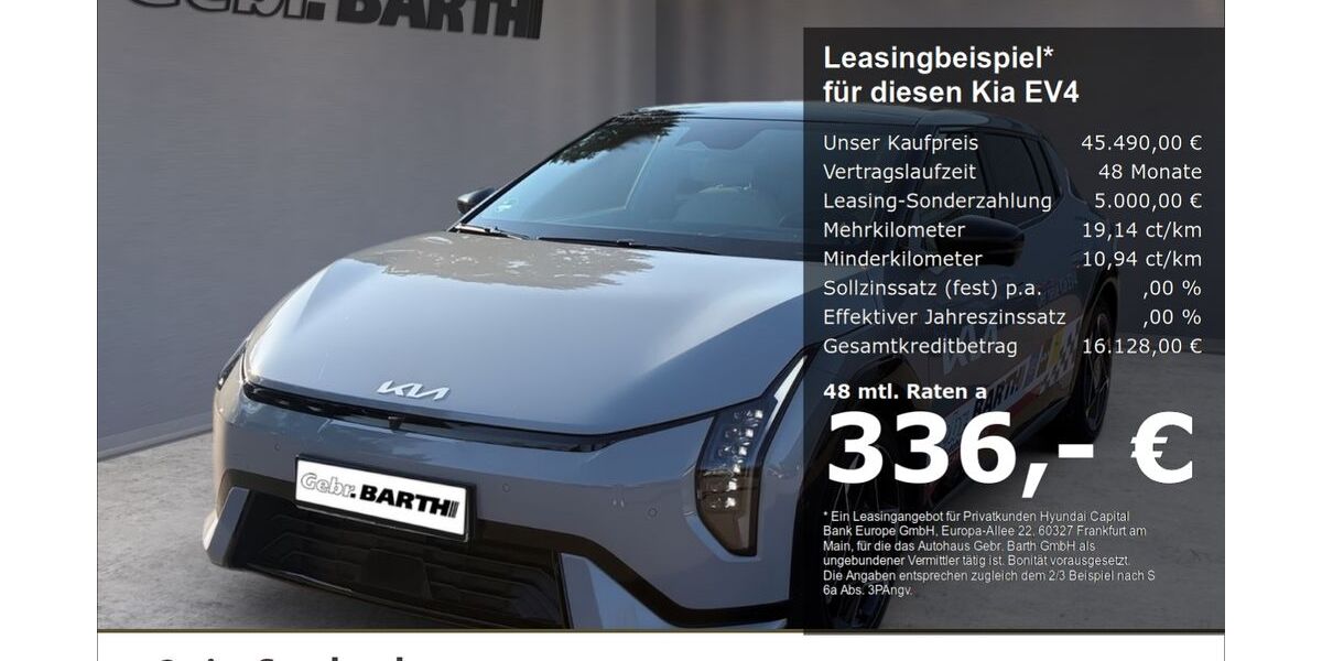 Kia EV4 9.200 km 45.490 &euro; Merzig / Weiskirchen 66663