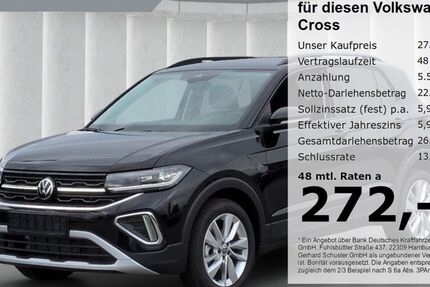 VW T-Cross 1.096 km 27.979 &euro; Ruhstorf 94099