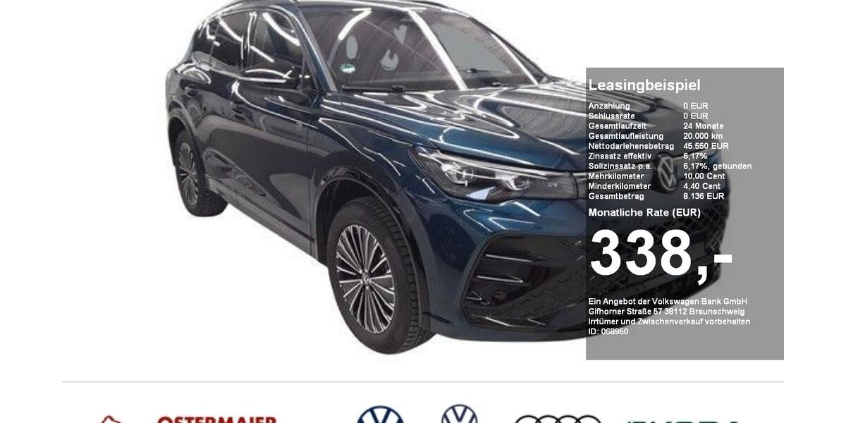 VW Tiguan 6.910 km 45.550 &euro; Vilsbiburg 84137