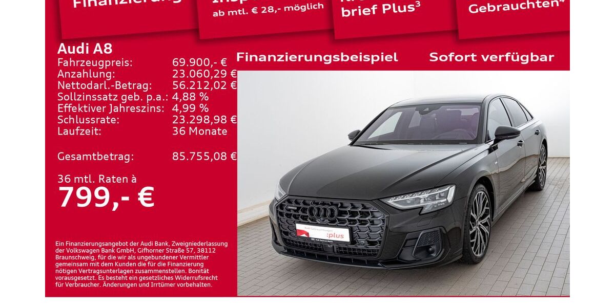 Audi A8 119.850 km 68.900 € Berlin 12489