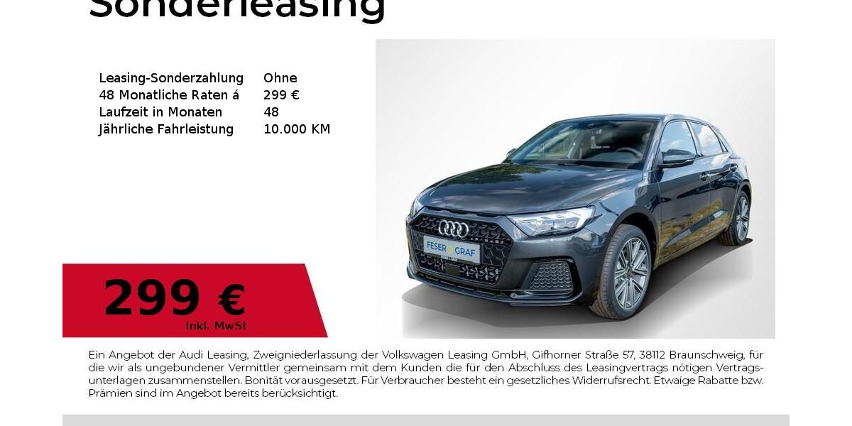 Audi A1 2.900 km 26.490 &euro; Magdeburg 39126