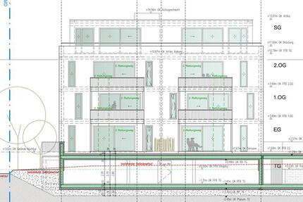 Helle Neubauwohnung mit eigenem Garten im KFW 40 Energiesparhaus Nähe Porta Nigra 4 zimmer