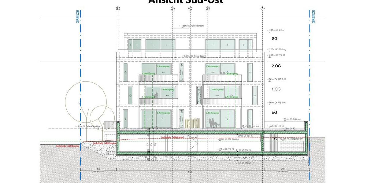 Helle Neubauwohnung mit eigenem Garten im KFW 40 Energiesparhaus Nähe Porta Nigra 4 zimmer