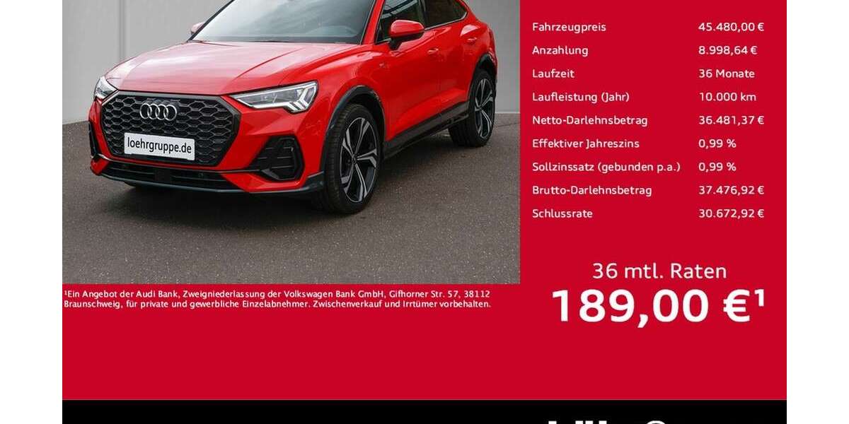 Audi Q3 9.172 km 45.480 &euro; Koblenz 56070