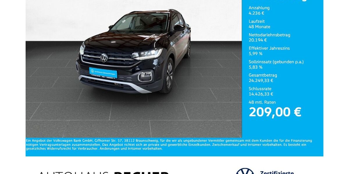VW T-Cross 21.214 km 24.430 &euro; Wesel 46485