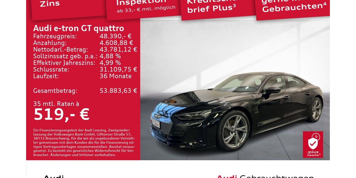 Audi e-tron GT 77.512 km 46.490 &euro; Dresden 01169