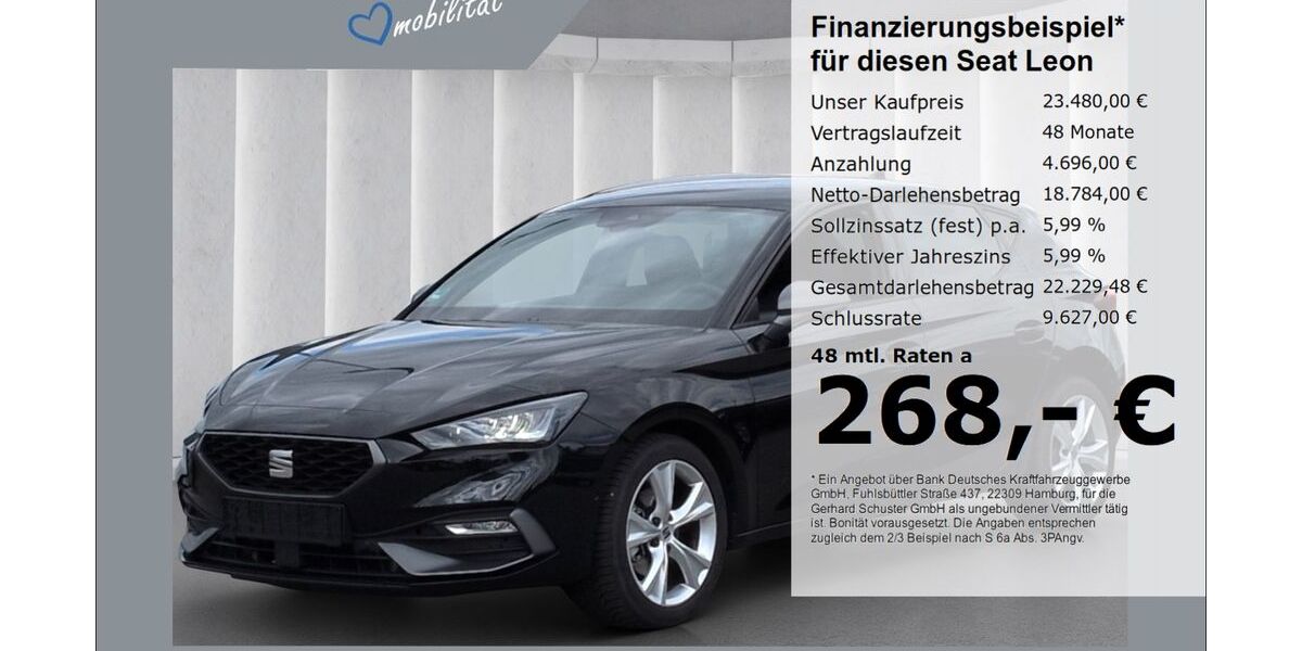 Seat Leon 23.147 km 23.179 &euro; Ruhstorf 94099