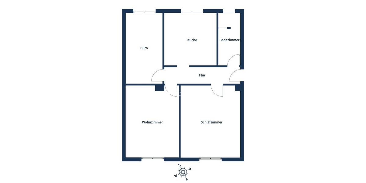 Etagenwohnung Klütz - 3 Zimmer, 66 m&sup2;, 160.000&euro; | Angebot:25699185