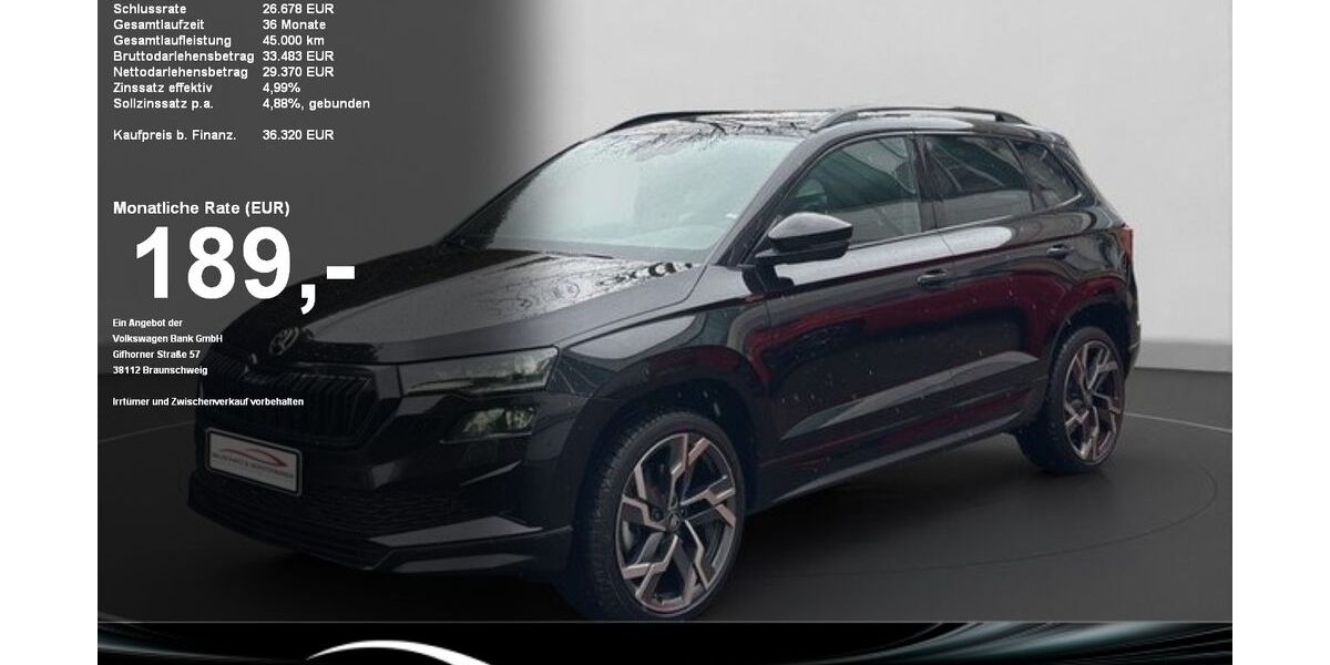 Skoda Karoq 3.463 km 35.970 &euro; Baden-Baden 76530