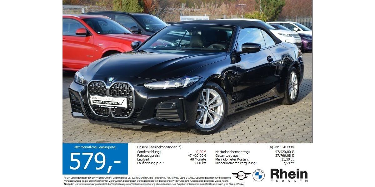 BMW 420 25.400 km 46.360 &euro; Lauf an der Pegnitz 91207
