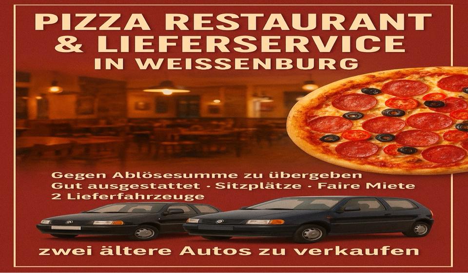 Pizzeria RestaurantLieferservice zu NOTVERKAUF(Top Angebot) zimmer