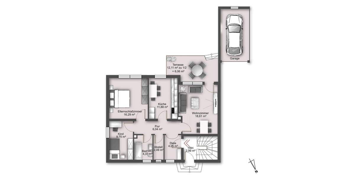 Mehrfamilienhaus, Wohnhaus Neusäß Täfertingen - 6 Zimmer, 161 m&sup2;, 540.000&euro; | Angebot:25773062