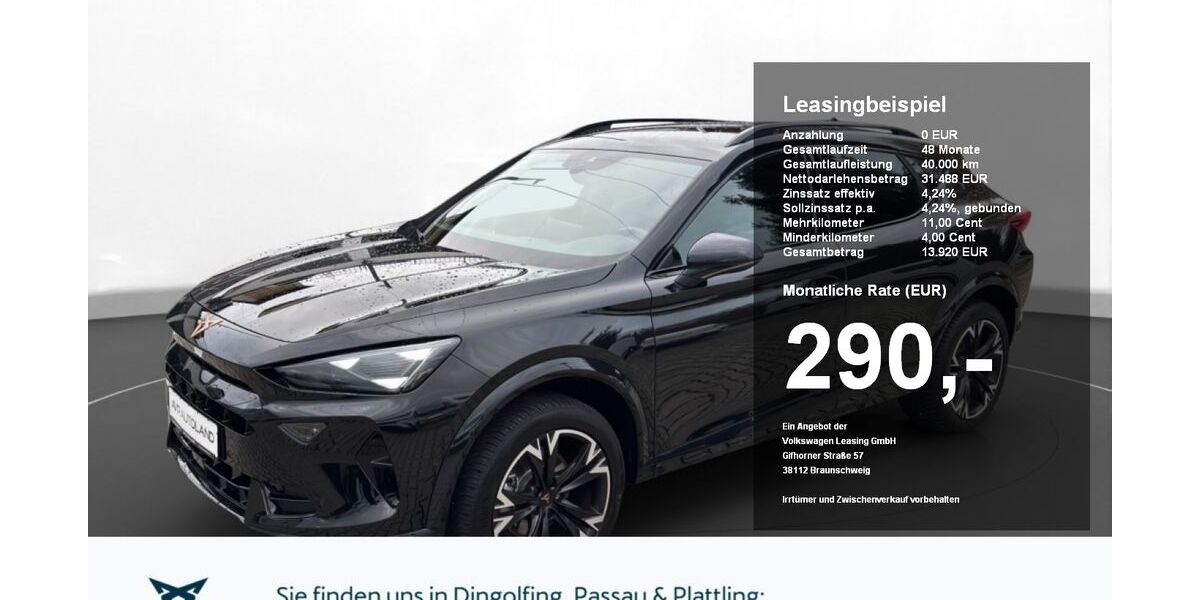 Cupra Formentor 28.217 km 31.488 &euro; Passau 94036